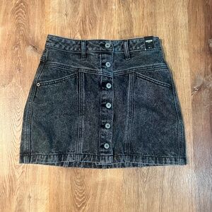 Black Abercrombie & Fitch Natural Rise Skirt